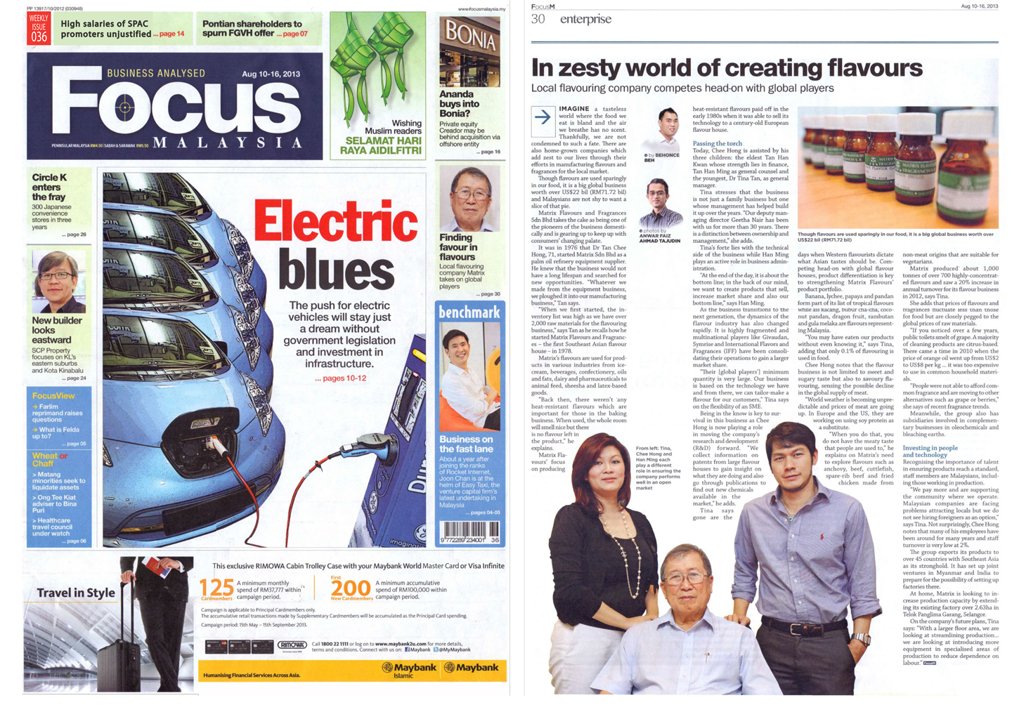 In zesty world in creating flavours