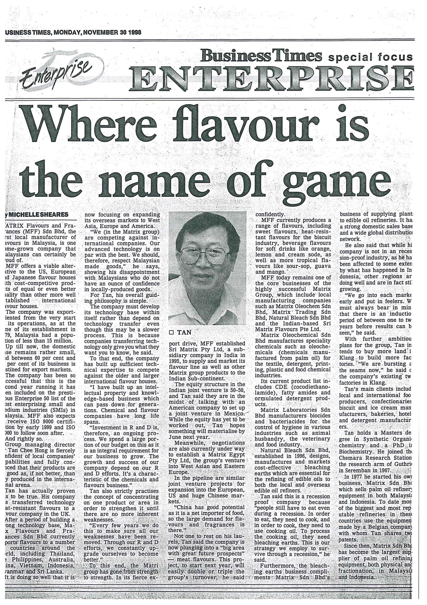 Where flavour is the name of game