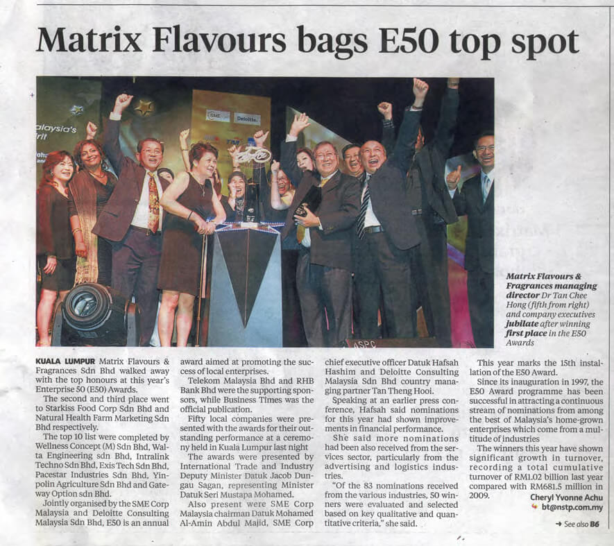 Matrix Flavours Bags E50 Top Spot