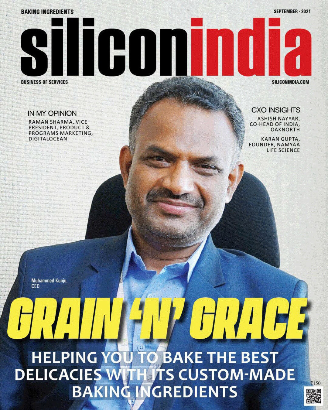 Matrix India Partner, Muhammad Kunju, on SiliconIndia Cover